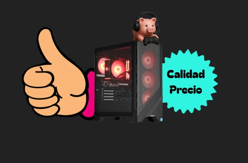 Imagen ilustrativa de un Pc Gaming de Gama Media