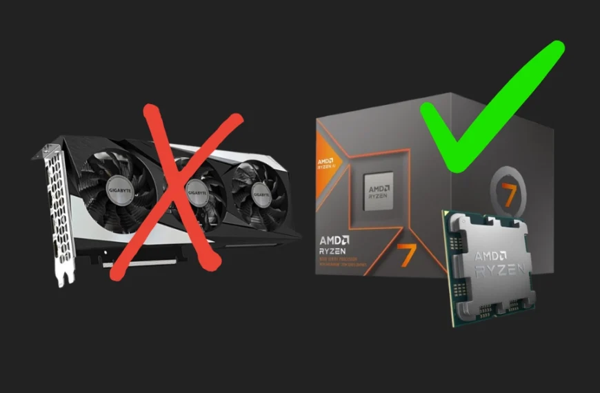 imagen ilustrativa de que un procesador con gráfica integrada es mejor que una grafica dedicada en cuanto a precio