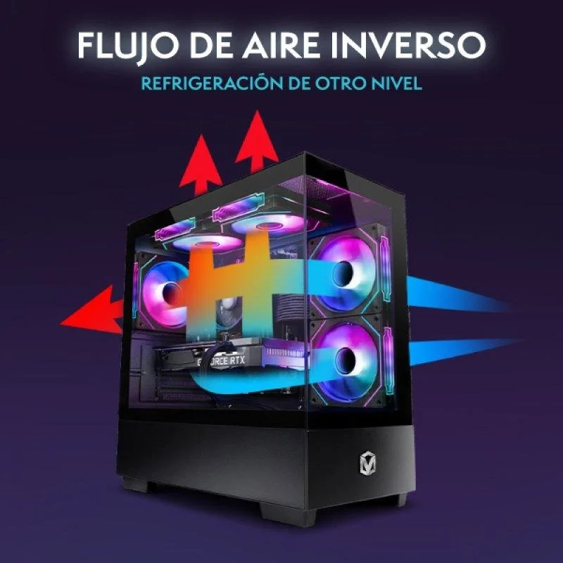 Imagen que muestra su perfecto sistema de ventilación tanto de entrada como de salida de aire